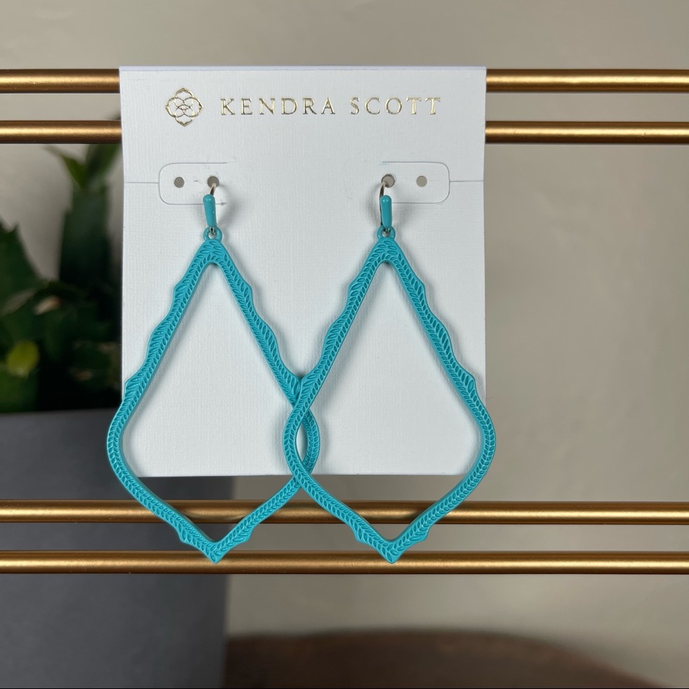 Kendra Scott turquoise drop earrings